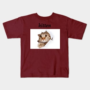 kitten Kids T-Shirt